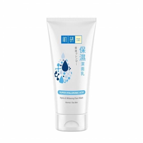 HADA LABO HYDRA & WHITENING FACE WASH 100G